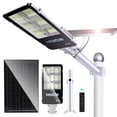 thumbnail image 2 of MUCH 8000W Solar Street Lights Outdoor 25000mah Heavy Duty Split Commercial Dusk to Dawn 9000K Parking Lot Lights with Remote Control, Waterproof IP67 Lamp for Streets, Gardens, Pathways, Yard, Barn, 2 of 12