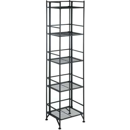Convenience Concepts Designs2go Metal Folding 5 Shelf Bookcase Convenience Concepts Designs2go Metal Folding 5 Shelf Bookcase Multiple Finishes