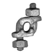 CM Columbus McKinnon Big Orange Mid-Grip Double Saddle Wire Rope Clips, 3/4 in, Galvanized Zinc - 20 EA (490-M2252)
