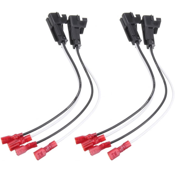 4Pcs Easy-Fit Speaker Connectors Plug, for Chevy & GMC Trucks & SUVs Accessory Plugs