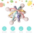 thumbnail image 2 of Lulyboo Infant Silicone Sensory Toy Planet Teether, Neutral Colors, 2 of 5