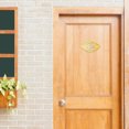 thumbnail image 4 of Minkissy 4pcs Golden 3D Embossment Doorplate Decorations for Various Residential Settings, 4 of 4