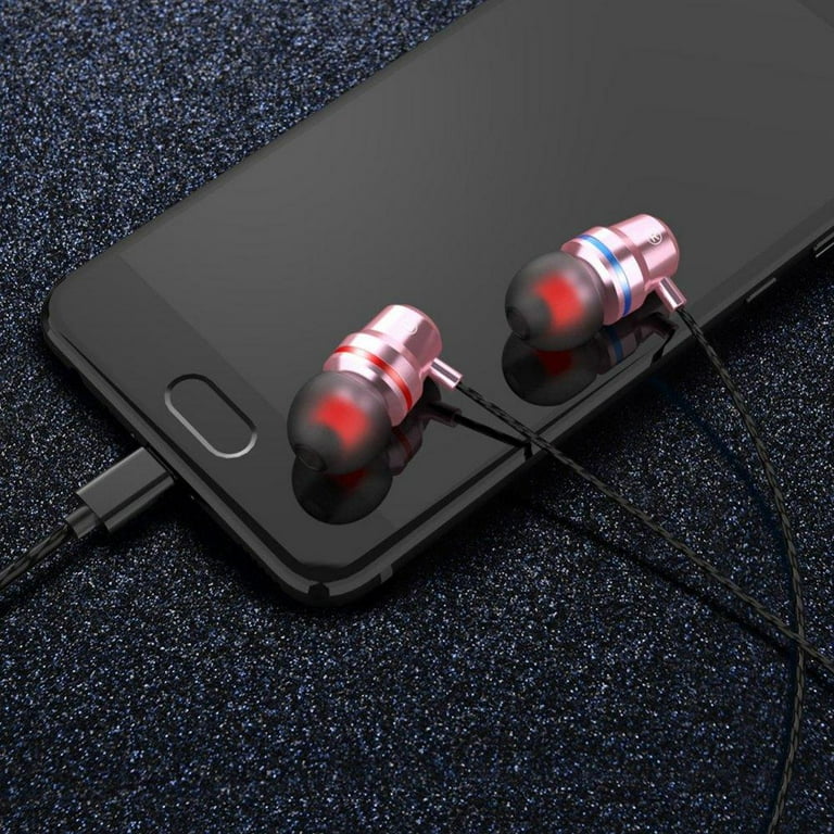 Usb earbuds with microphone for online pc