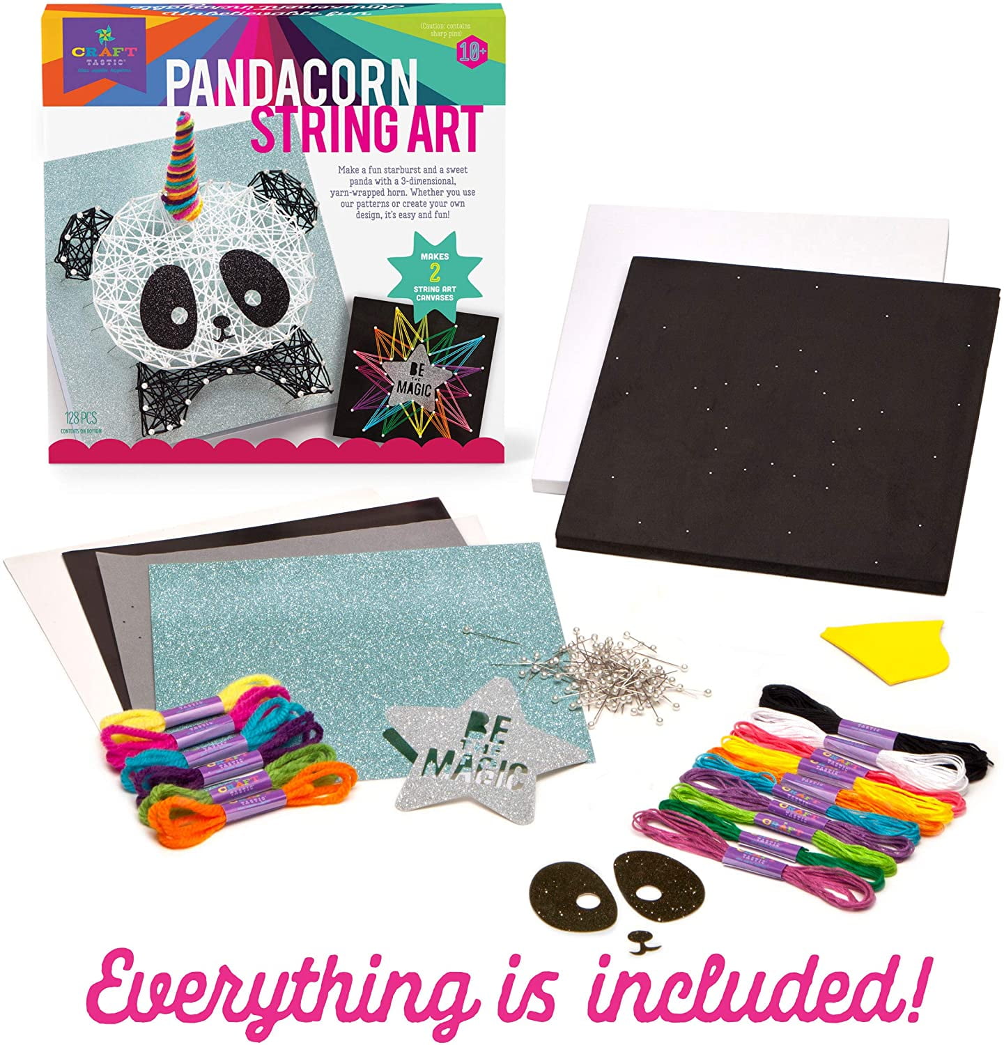 Craft-tastic Pandacorn String Art