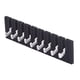thumbnail image 2 of Colgador de pared de Metal, ganchos para llaves de pared de simulación, accesorios para decoración de casa de muñecas Negro perfke Casa de muñecas en miniatura, 2 of 9