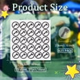thumbnail image 2 of 625pcs Football Helmet Stickers 1.1 Inch Axe Stickers Self Adhesive Helmet Stickers Black White Axe Stickers Waterproof Axe Helmet Decal for Youth Football Baseball Hockey Trophy DIY, 2 of 9