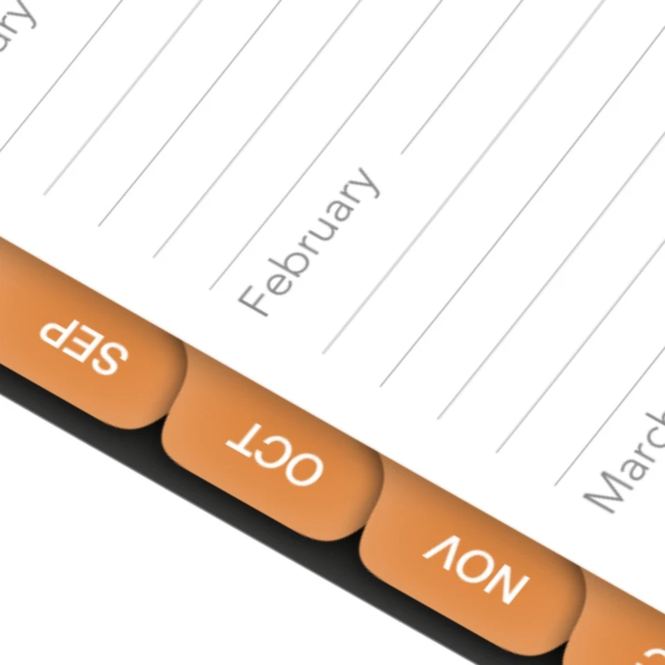 At A Glance Academic Planner July 2024 To June 2025 Weekly Monthly Black Cover
