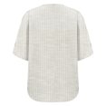 thumbnail image 5 of BODOAO Kimono Cardigans for Women Women's Chiffon Short Sleeve Open Front Cardigan Lightweight & Breathable Summer Cover Up for Casual & Wear Beige L, 5 of 7