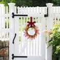 thumbnail image 4 of AuroraX Spring Door Wreath for Front Door,Small Bedroom Wall Decor 12 inch, 4 of 6