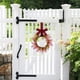 thumbnail image 3 of Anillo De Plástico Corona floral artificial de primavera de 30 cm para puerta, pared, interior y exterior, decoración navideña (1 unidad) JASKFLY, 3 of 8