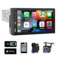 thumbnail image 1 of Estéreo para Auto FINYQBET Negro Pantalla Táctil con Cámara y Carplay inalámbrico para Soporte Mirro, 1 of 9