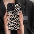 thumbnail image 4 of Ins Creative Leopard Cow Silicone Leather Case For iPhone 15 14 13 Pro Max 11 12 Mini SE 7 8 Plus X XR XS Soft Shockproof Cover, 4 of 4