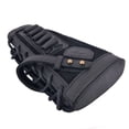 thumbnail image 3 of Wayne's Dog No Drill Leather Rifle Ammo Holder Carrier Cover Buttstock for Left Handed .308.45-70 .30-30.22LR .22MAG, 3 of 13