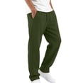 thumbnail image 3 of Ohufall Sport Pant For Men Solid Color Breathable Sweat Pant Everyday Loose Jogger Pant, 3 of 5