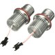 thumbnail image 5 of piezas 20W LED Angel Eyes Halo Ring Marker Bulb Reemplazo para BMW E87 E39 M5 M6 E83 X3 E60 E63 E65 E66 E53 X5, modelo: Plata y Negro Kuyhfg Sin marca, 5 of 5
