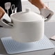 thumbnail image 4 of Kitchen Dining Table Cookware Tableware Heat Proof Draining Large Size Soft Rubber Insulated Placemat, 4 of 6