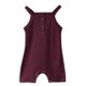 thumbnail image 1 of Gibobby Mameluco para niña Bebé recién nacido, niñas, niños, algodón, verano, sólido, sin mangas, acanalado, mono, chaleco, ropa, trajes(Morado, 18-24 Meses), 1 of 5