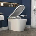 thumbnail image 2 of Exbrite Smart Toilet with Remote Control - Foot Sensing Open Cover, Auto Flushing, Night Light & Multiple Controls, 2 of 11