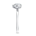 thumbnail image 3 of Rosec Jewels Lab Grown Diamond Toi Et Moi Engagement Ring - Pear and Heart Shaped Diamond Ring - EF-VS Quality - with Jewelry Box, 925 Sterling Silver, US 4.00, 3 of 8