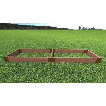 TOOL-FREE CLASSIC SIENNA 2' X 8' X 5.5" RAISED GARDEN BED - 2" PROFILE