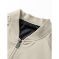thumbnail image 7 of Men's Track Jacket Stand Collar Full Zip Up Lightweight Athletic Workout Running Jacket with Zipper Pockets, 2XL, 7 of 7