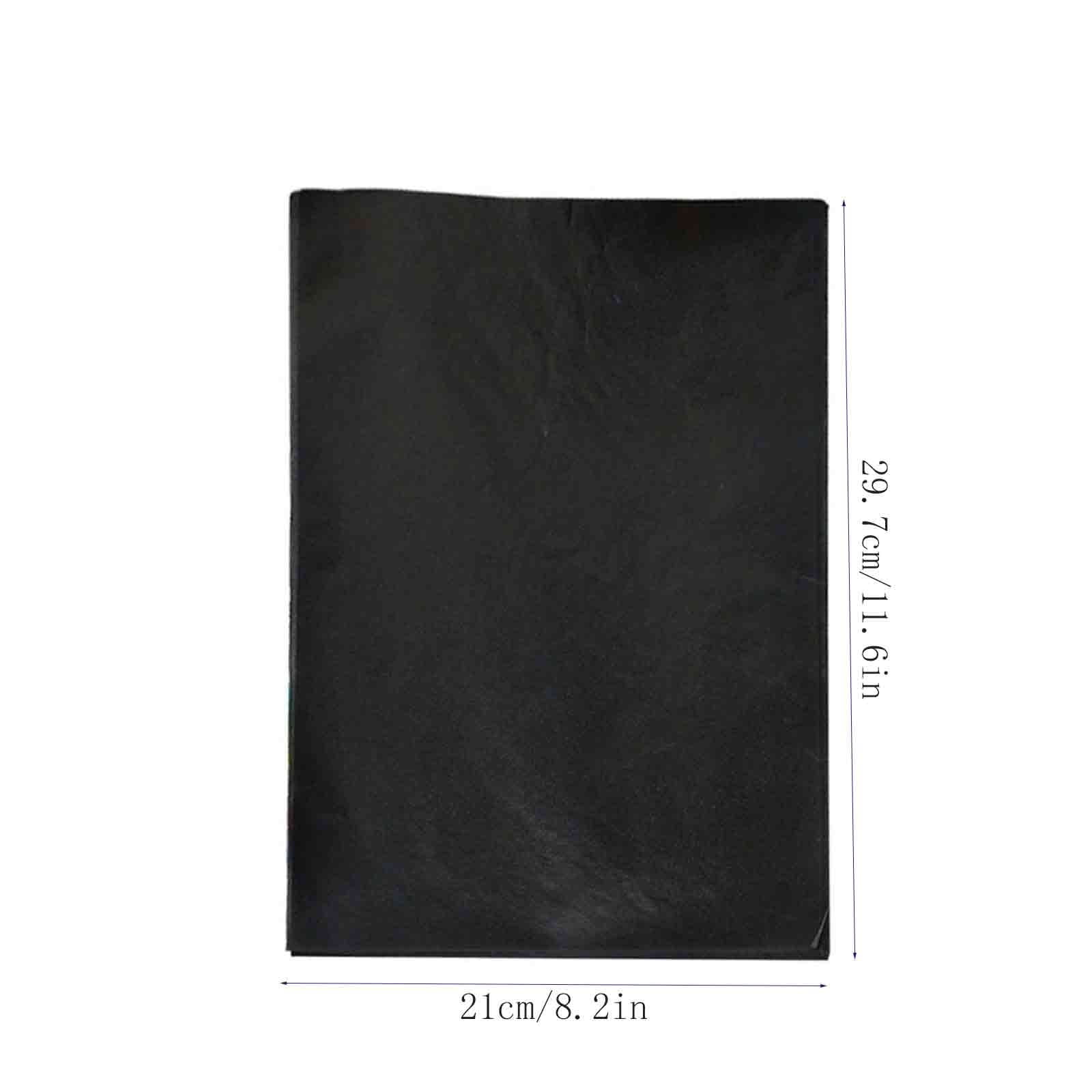 100pcs A4 Carbon Paper Black Legible Graphite Copy Paper for