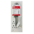 thumbnail image 1 of Wellson Cordon Extensible Électrique à Angle Droit 3m avec 3 Prises, 1 of 1