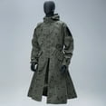 thumbnail image 2 of TRN BAC Industrial Combat Robe, A-Line Loose Fit Tactical Long Trench Coat for Tactical Training & Outdoor Sports, 2 of 2