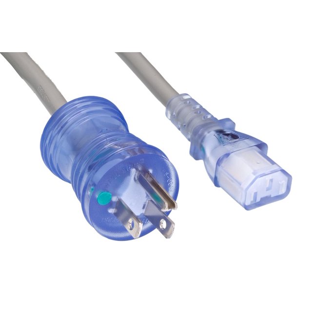 Cable de alimentación Cablelera North American Hospital Grade 18 AWG, 3 m