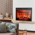 thumbnail image 4 of Jiekair 23" Electric Fireplace Insert, Infrared Fireplace Electric Insert Heater, Red Brick & Adjustable Flame with Remote Control, 4 of 7