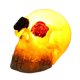 thumbnail image 1 of Luces De Esqueleto De Halloween Con Flores, Estatua De Cabeza De Esqueleto, Luz De Terror, Casa Embrujada, Adorno De Fiesta Con Luz Led Scienceny HA046284-03, 1 of 6