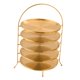 thumbnail image 5 of Soporte para pasteles, plato de postre, soporte para cupcakes de varios niveles, bandeja para servir de varios niveles para bodas 5 capas 23cm, 5 of 9