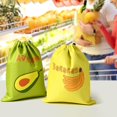 thumbnail image 2 of Shoreew Banana Storage Bag Drawstring Closure Aluminum Lining Easy to Clean Multi-purpose Reusable Fruit Vegetable Protective Bag, 2 of 7