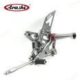 thumbnail image 6 of Arashi (Version 2.0) Rearsets for Kawasaki Ninja ZX6R ZX636 2018 - 2023 Motorcycle Accessories Adjustable Footrests Foot Pegs ZX-6R ZX-636 Gray 2019 2020 2021 2022, 6 of 6