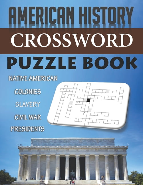 American History Crossword Puzzle Book Native American Colonies Slavery ...