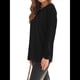 thumbnail image 3 of Camisas de Larga para Mujer, Blusas de Encaje, Ropa Informal de Negocios, Moda de Otoño, Blusas Tejidas Y2k Negro L, 3 of 8