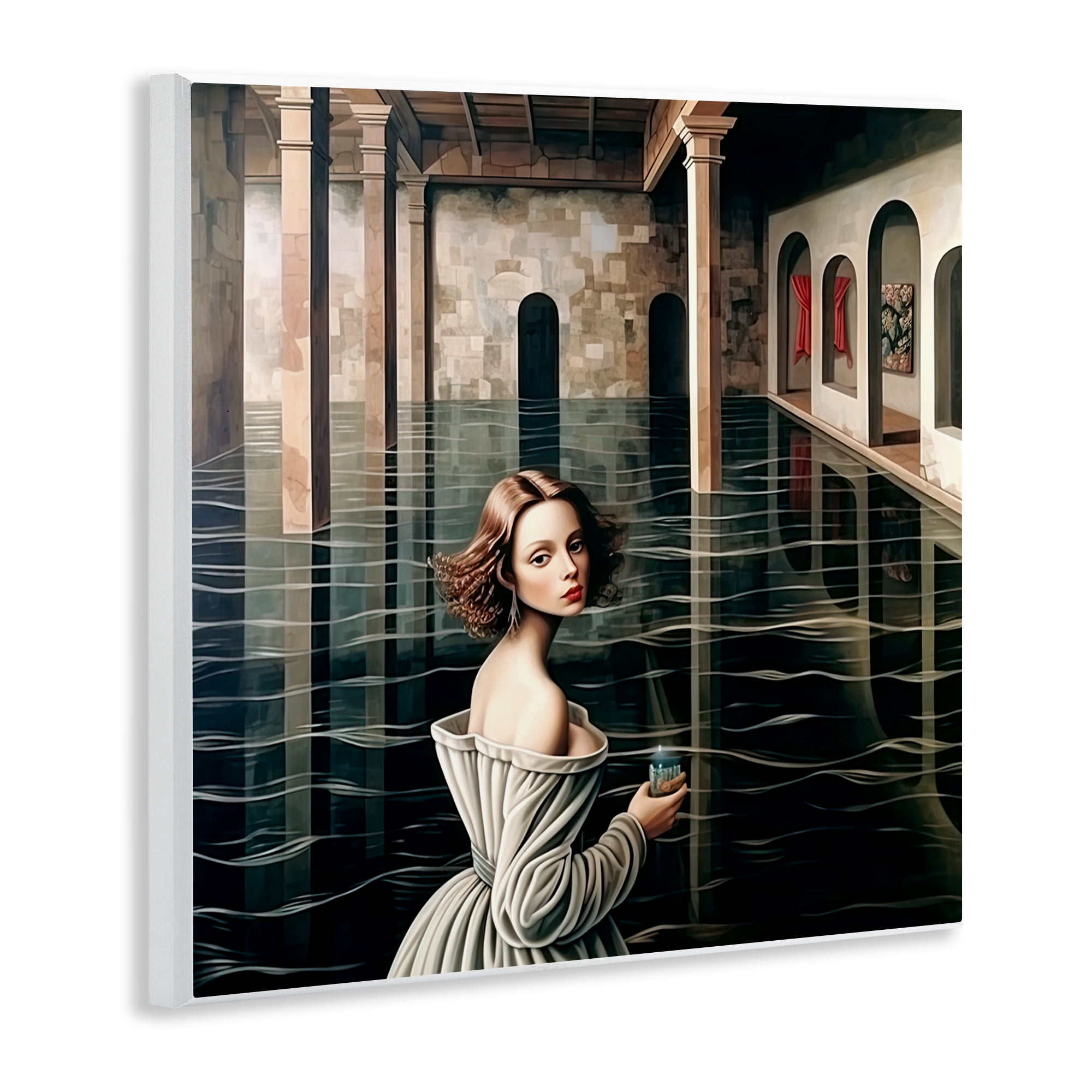 Portal Of Reflections Wall Plaque Art, design by Sasha