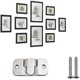 thumbnail image 4 of 24 Pieces Sofa Furniture Connector, Embedded Concealed Mounting Bracket With 48 Screws, Stainless, 4 of 5
