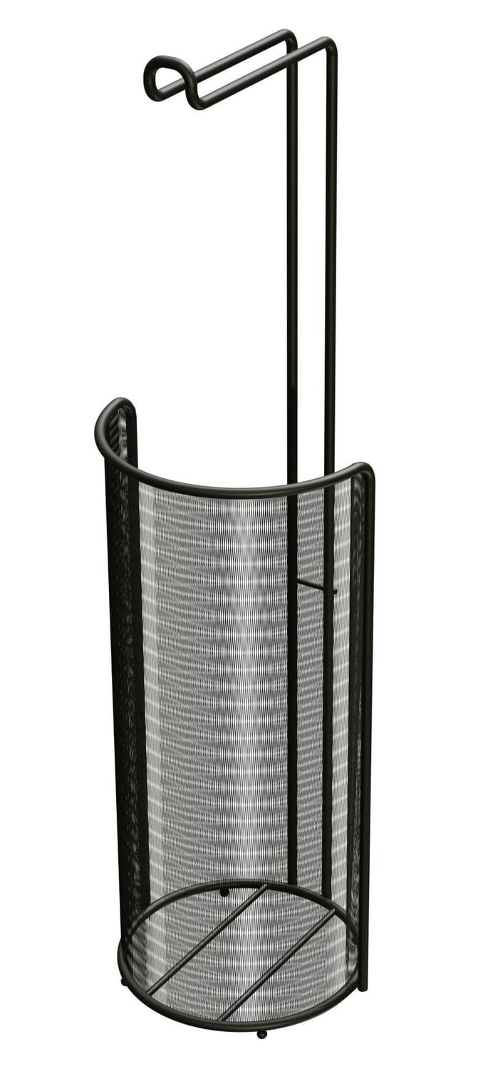 era Support de papier hygiénique Locker noir 6.38po x 23po