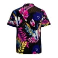 thumbnail image 3 of High Quality Hawaiian Shirts for Men Short Sleeve Aloha Beach Shirt Floral Summer Casual Button Down Shirts Blouses EGI8FG, 3 of 7