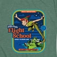 thumbnail image 3 of Disney - Peter Pan - Flight School - Fly Away to Adventure - Women's Short Sleeve Graphic T-Shirt, 3 of 5