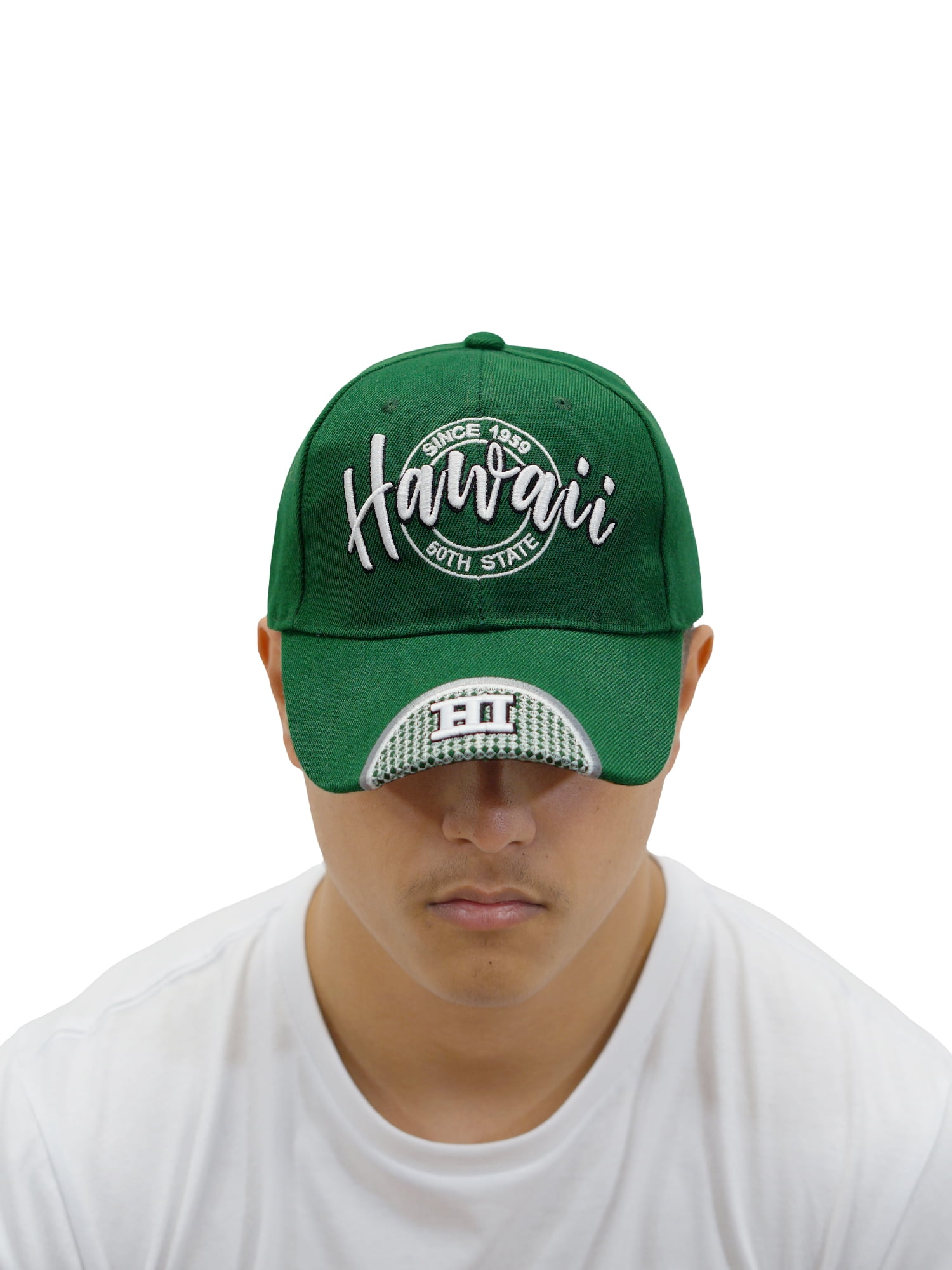 ISLAND CREW HAWAII CAP: Since 1959 Hawaii Green