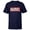Navy, variant on Logo Melting Paint Drip - Short Sleeve T-Shirt for Kids - Customized-Black