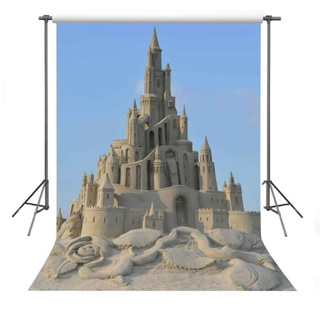 Image of GreenDecor Amazing Castle Photography Backdrop 5x7ft Photo Background Studio Props