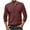 Wine, variant on Qingpeng Men's Shirts Casual Long Sleeve Basic Shirt Classic Lightweight Cotton Button Pullover T-Shirts