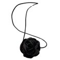 thumbnail image 2 of <p>Rose Shape Choker, Black Small Decorative Decor Rose Choker Portable  For Female For Daily Life</p>, 2 of 7