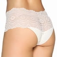 thumbnail image 4 of Bikini Ilusión para Dama, de Encaje Cintura Alta Beige Talla CH, 4 of 5