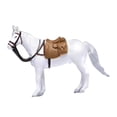 thumbnail image 3 of Colección de modelos de caballos a escala 1/64, accesorios de película, figura de animal para escritorio Blanco, 3 of 8