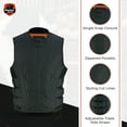 thumbnail image 4 of Daniel Smart S to 8XL Motorcycle Textile Vest for Men with Swat Design, 4 of 6