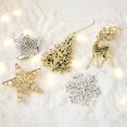 thumbnail image 4 of Colgante de ciervo de Navidad pintado en oro y plata, adornos de árbol de Navidad, decoraciones para el hogar, juguetes para niños, regalo de Navidad, Año Nuevo 2023, 4 of 4
